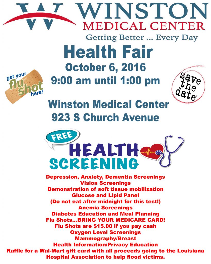 October Health Fair