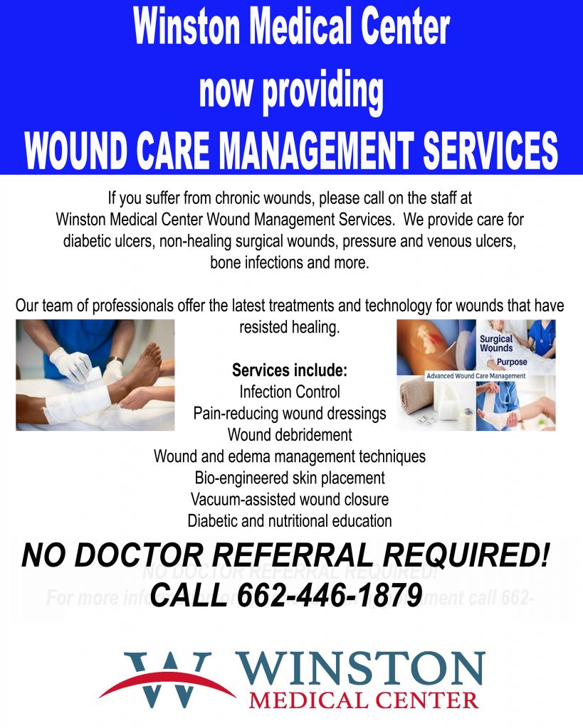 WOUND CARE AD Winston Medical Center