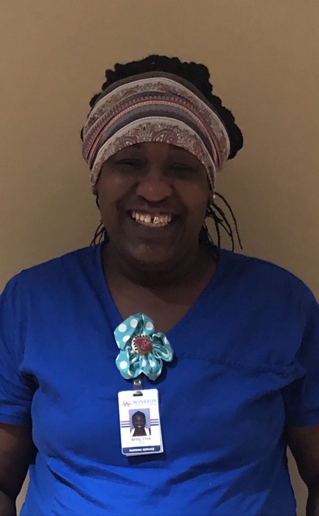 Betty Fox, Employee of the Month